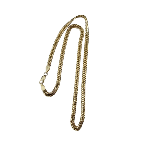 Gold tone 925 sterling silver Chain Necklace - Picture 11 of 11
